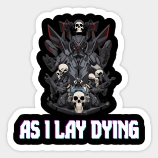 As I Lay Dying Sticker